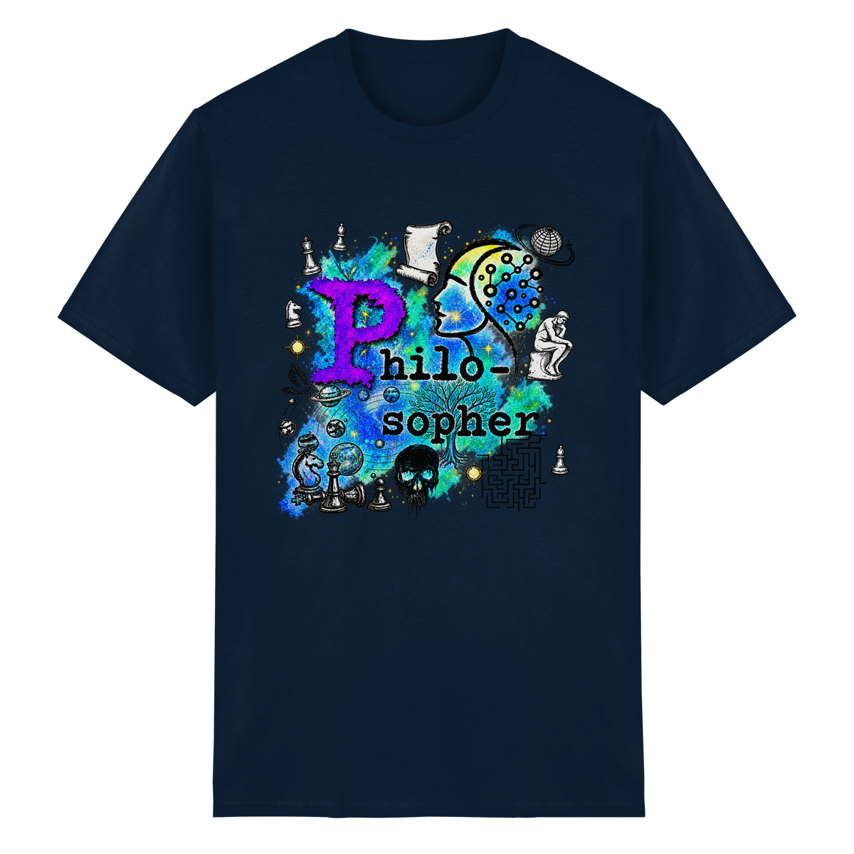The Philosopher - Heavy Cotton T-Shirt