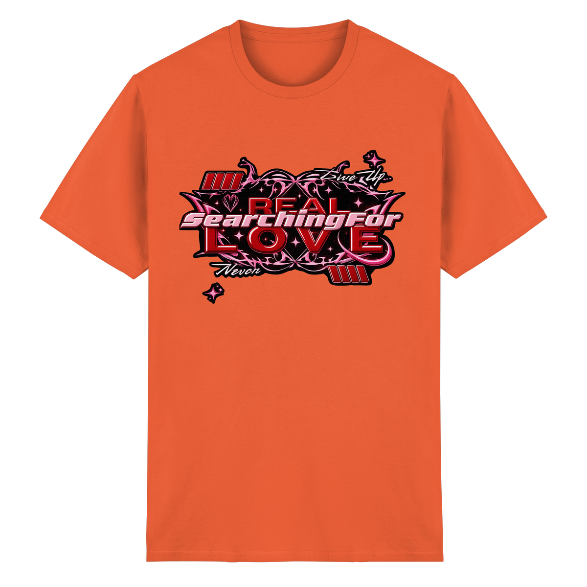 The Real Love - Schweres Baumwoll-T-Shirt