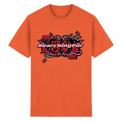 The Real Love - Schweres Baumwoll-T-Shirt