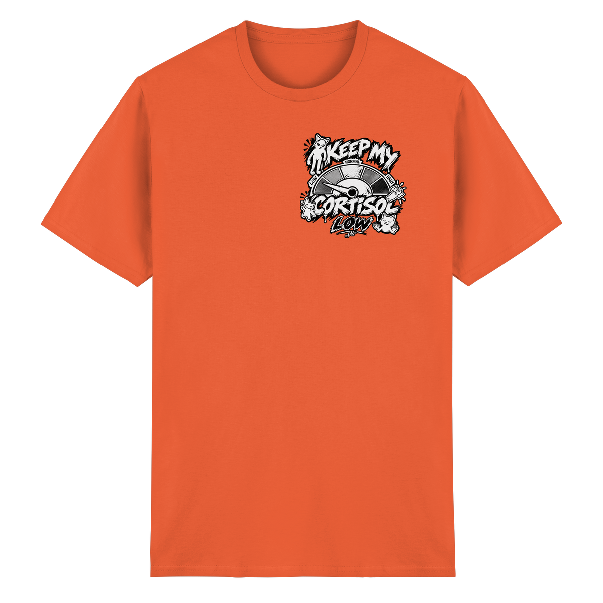 low CORTiSOL - T-shirt in cotone pesante