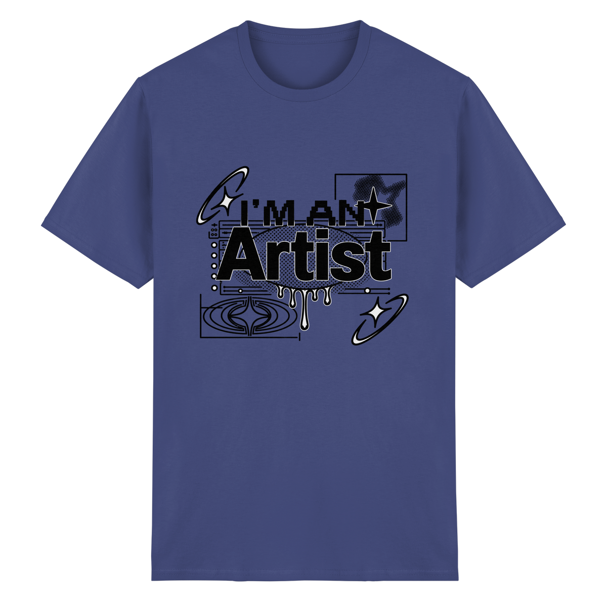 The Artist BASiCS – T-Shirt aus schwerer Baumwolle
