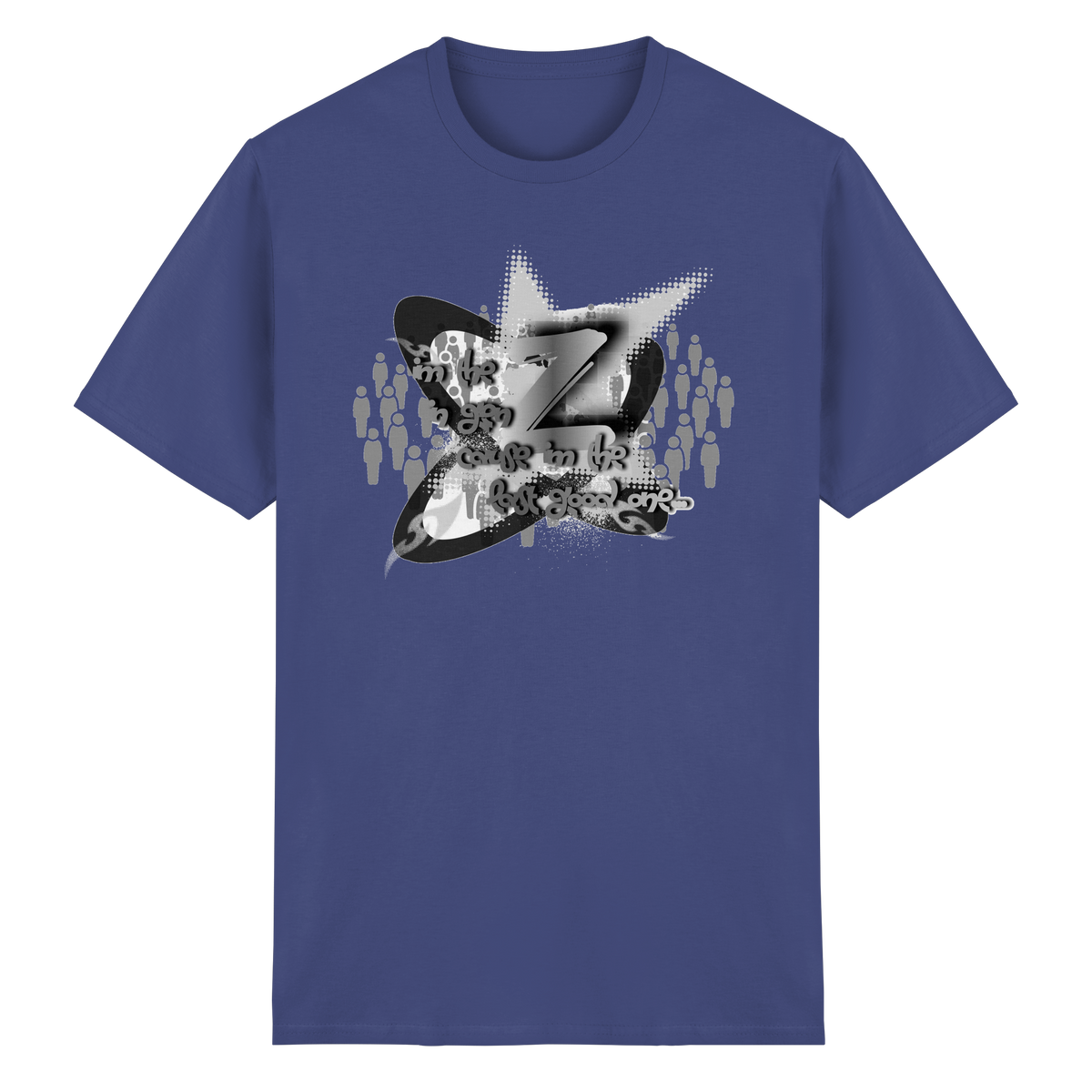 The Rebellion Z BASiC - T-shirt in cotone pesante