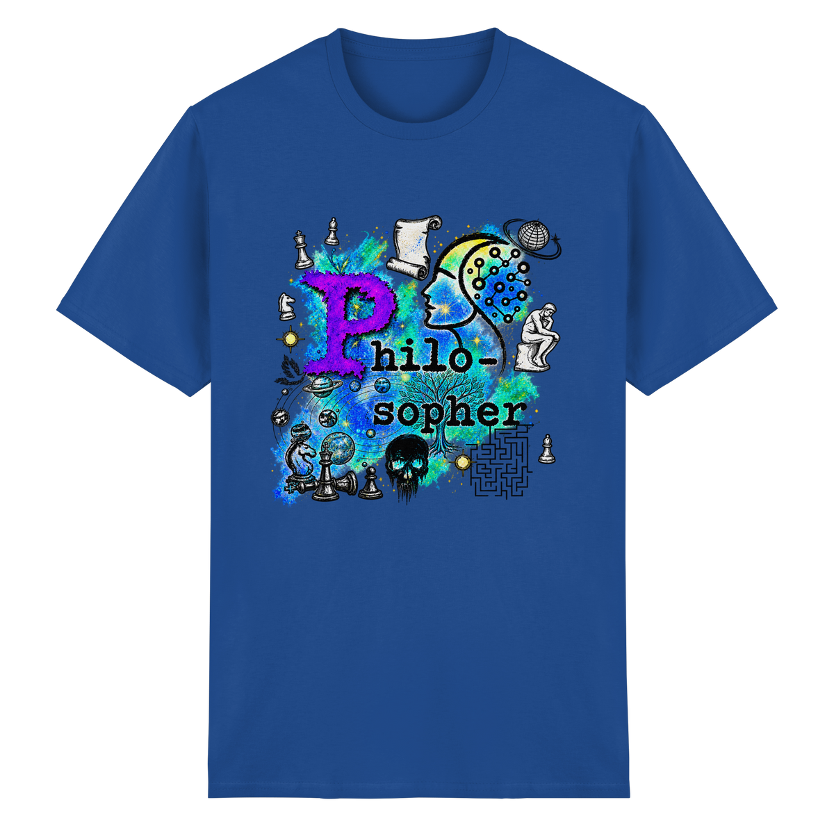 The Philosopher - Heavy Cotton T-Shirt