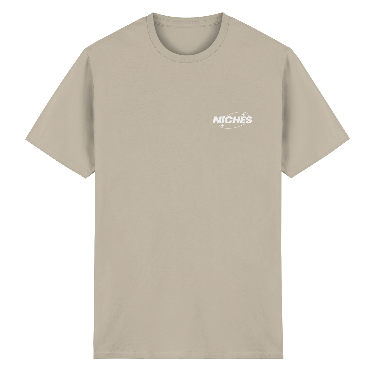 NiCHES - BASiC STYLE - T-Shirt aus schwerer Baumwolle