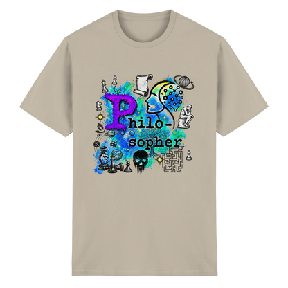 The Philosopher - Heavy Cotton T-Shirt