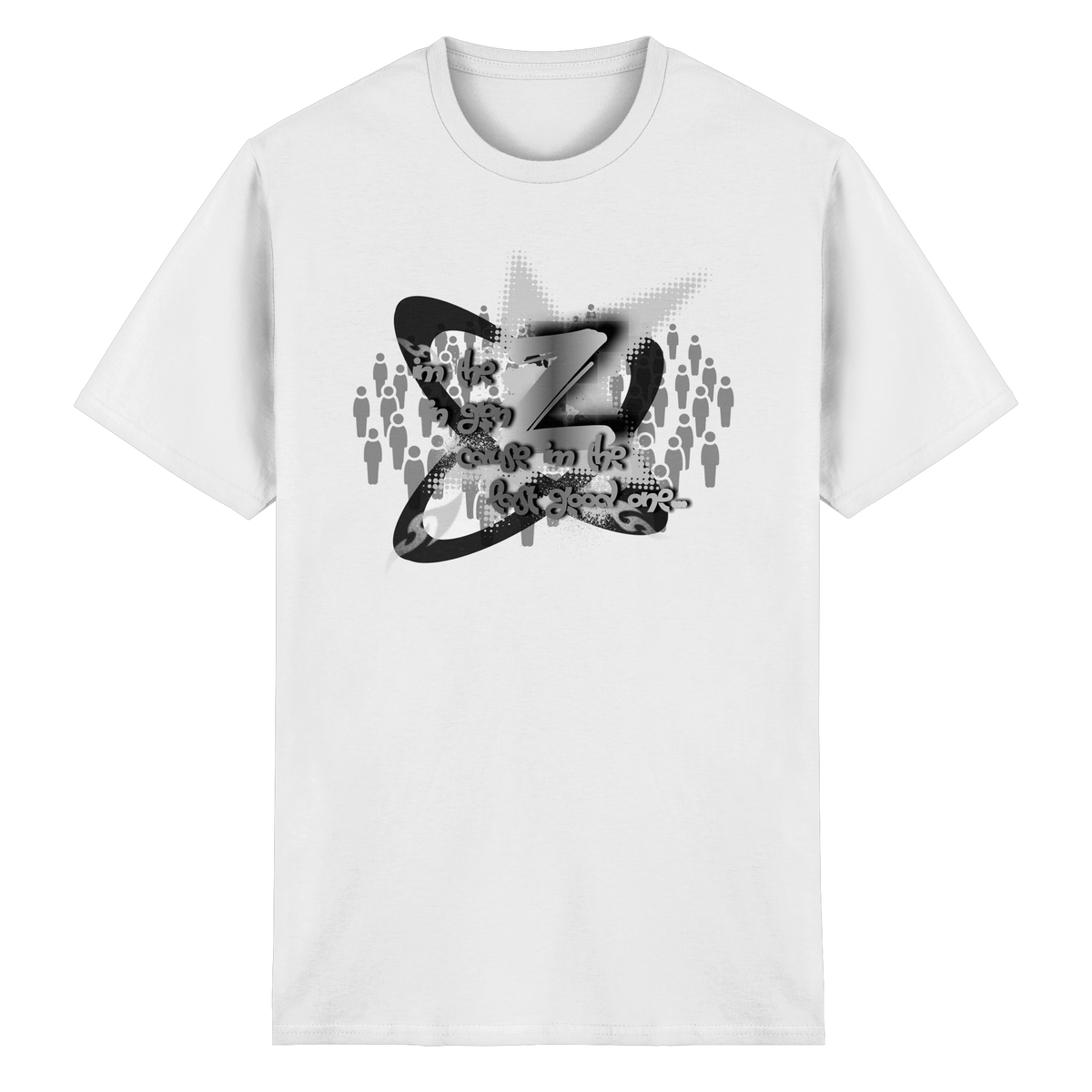 The Rebellion Z BASiC - T-shirt in cotone pesante