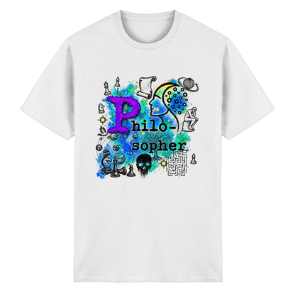 The Philosopher - Heavy Cotton T-Shirt