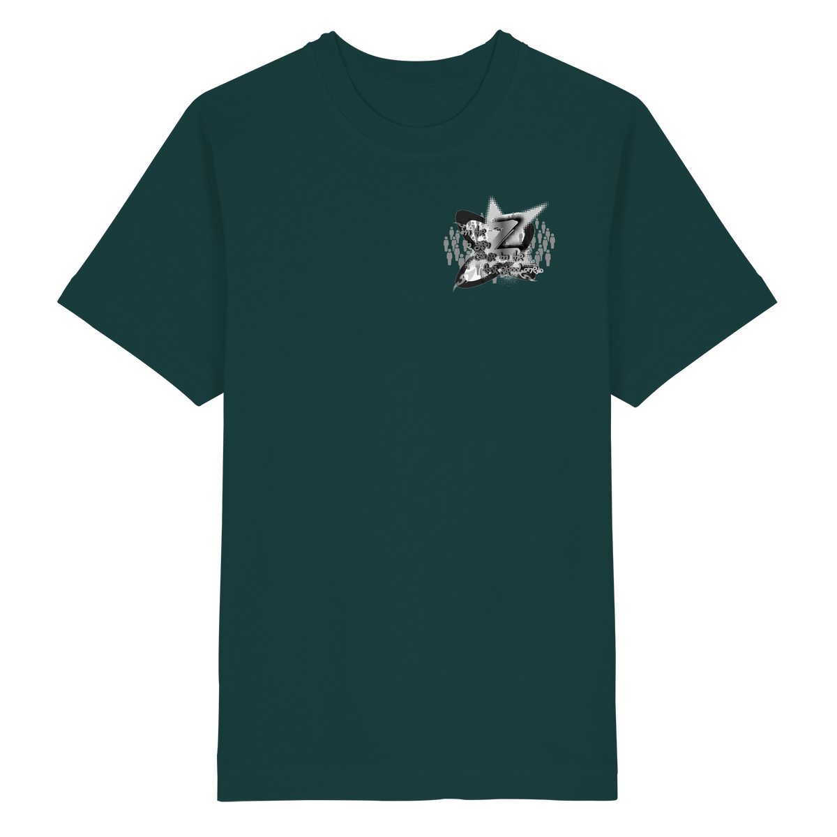 The Rebellion Z BASiCS - T-shirt oversize pesante in cotone biologico