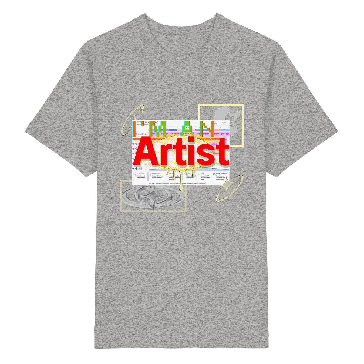 The Artist - Heavy Oversized Organic Shirt