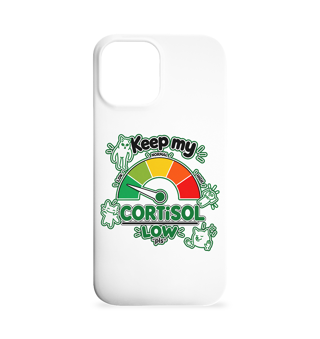 low CORTiSOL - Custodia per iPhone 12 Max