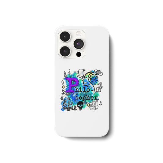 El Filósofo - Funda para iPhone 14 Pro