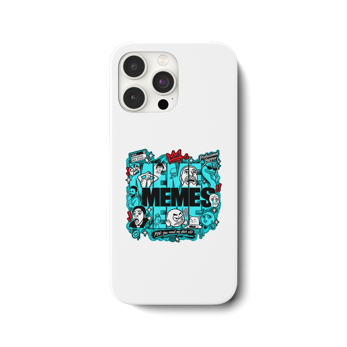 The Meme - Custodia per iPhone 15 Pro Max