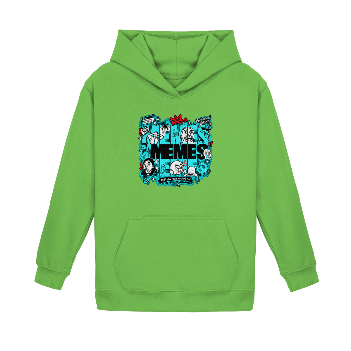 The Meme - Kids Basic Hoodie