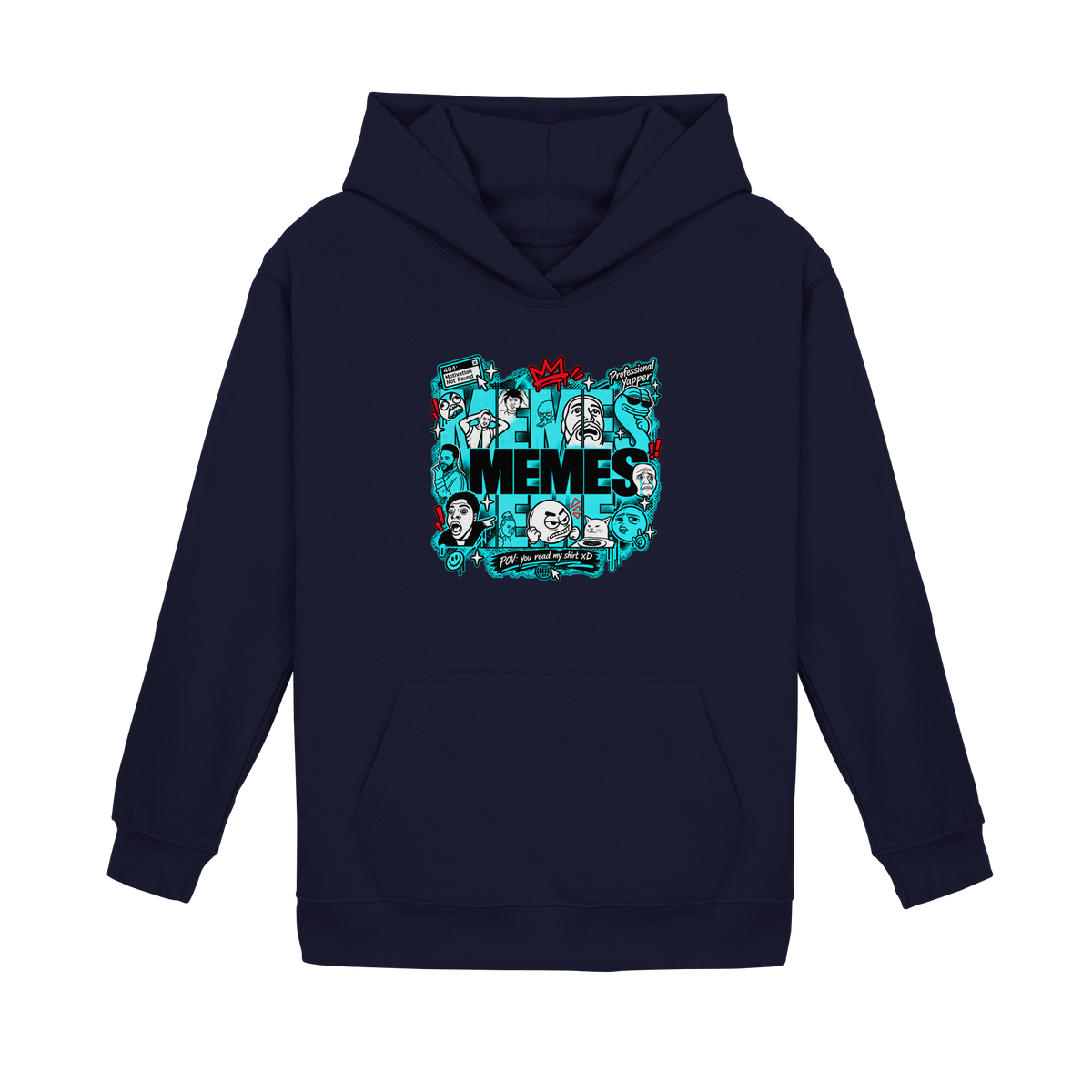 The Meme - Kids Basic Hoodie