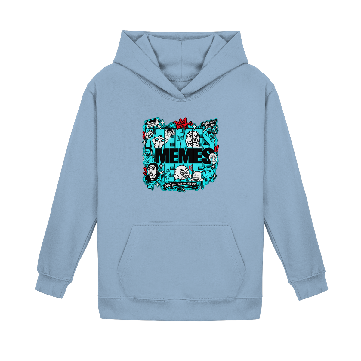 The Meme - Kids Basic Hoodie