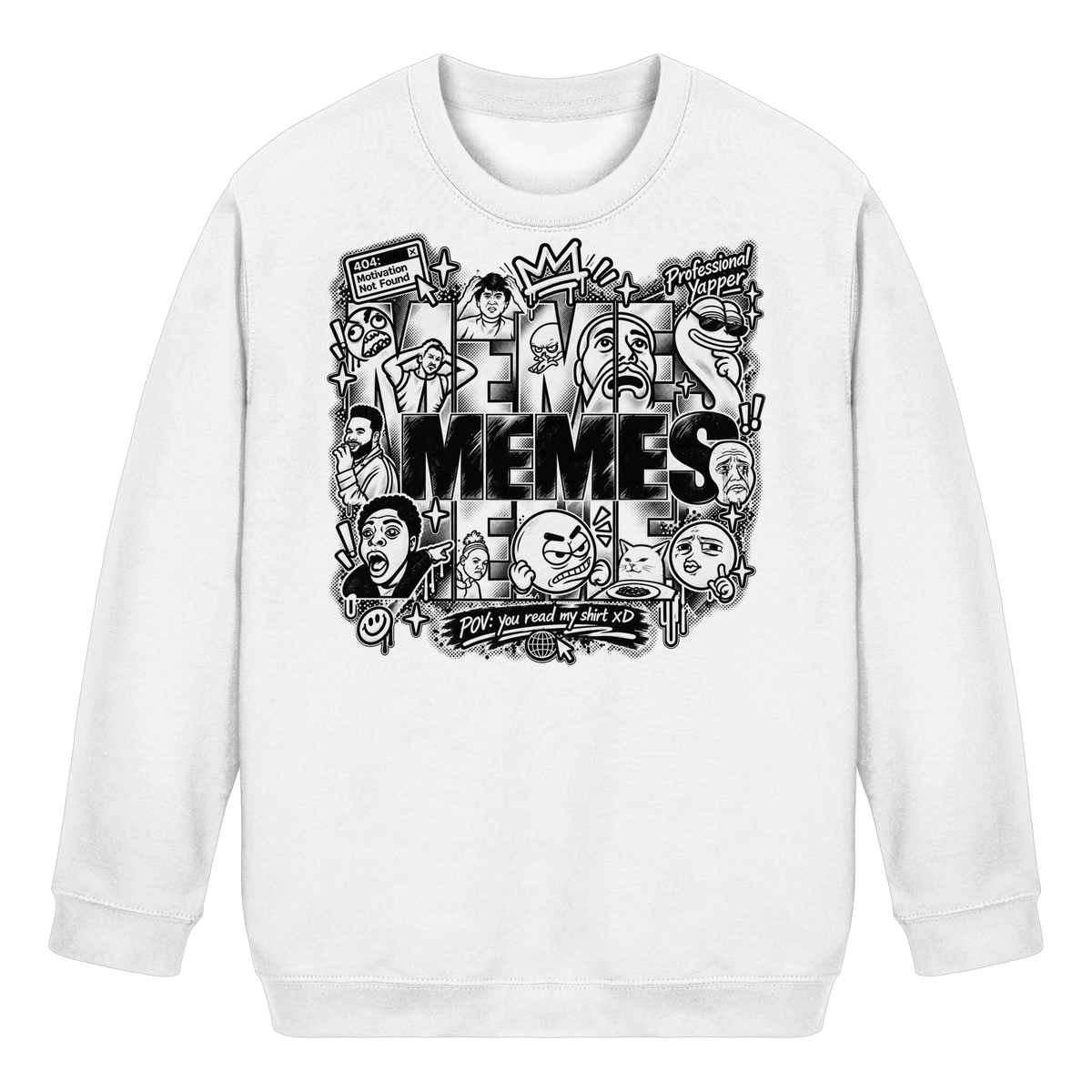 The MEME - Kinder Basic Sweatshirt