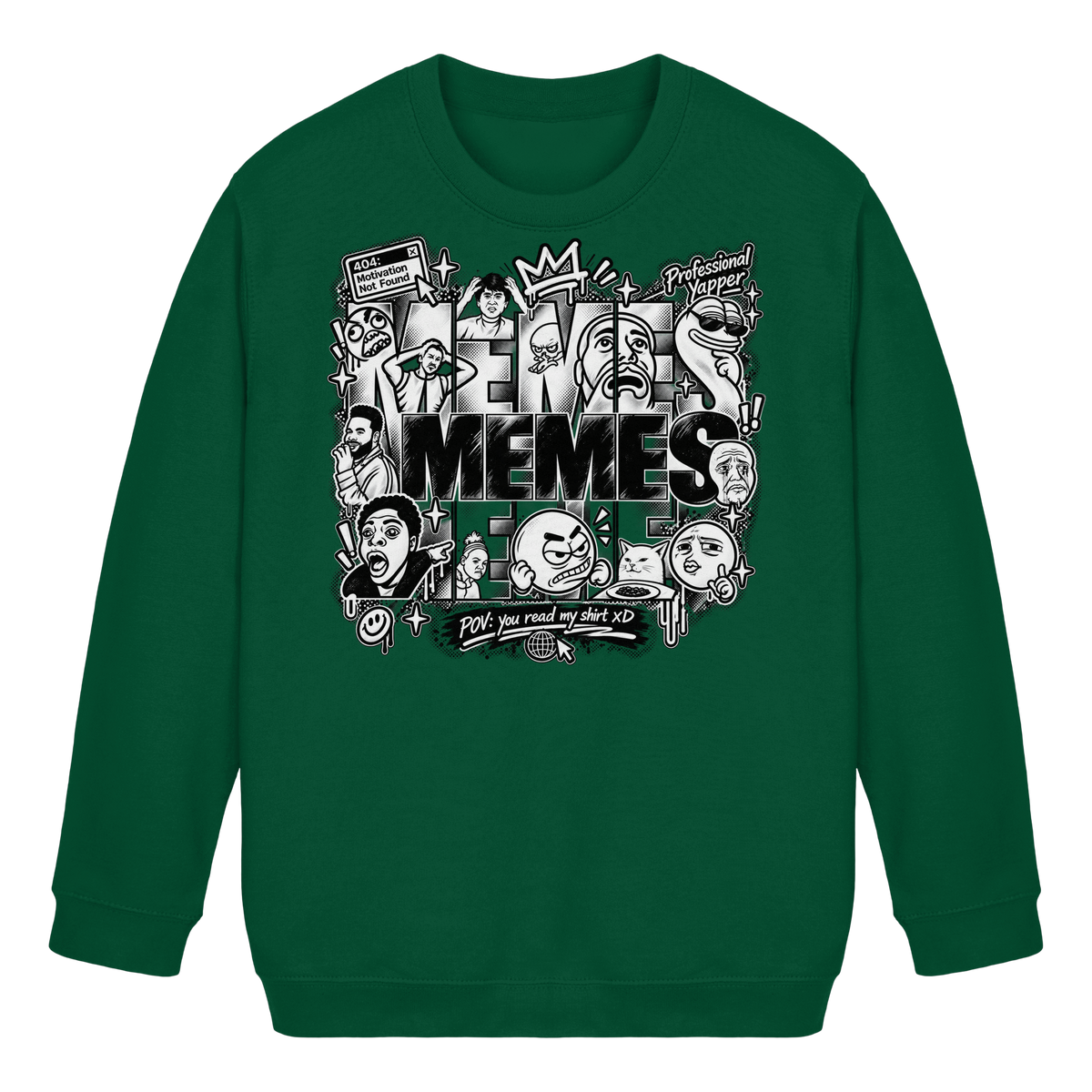 The MEME - Kinder Basic Sweatshirt