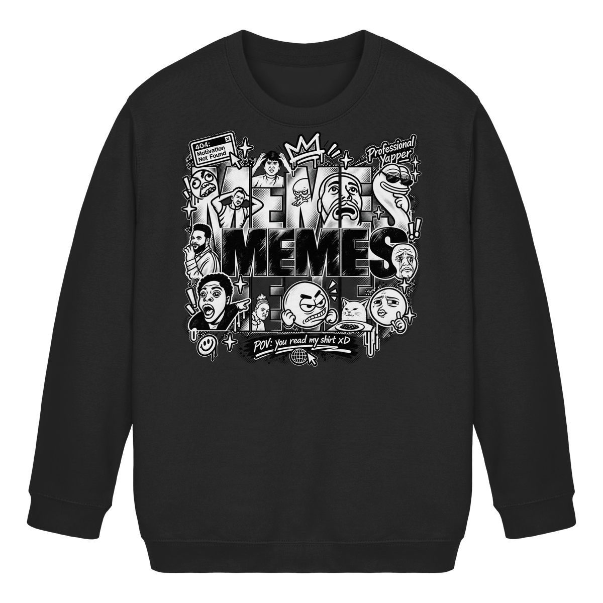 The MEME - Kinder Basic Sweatshirt