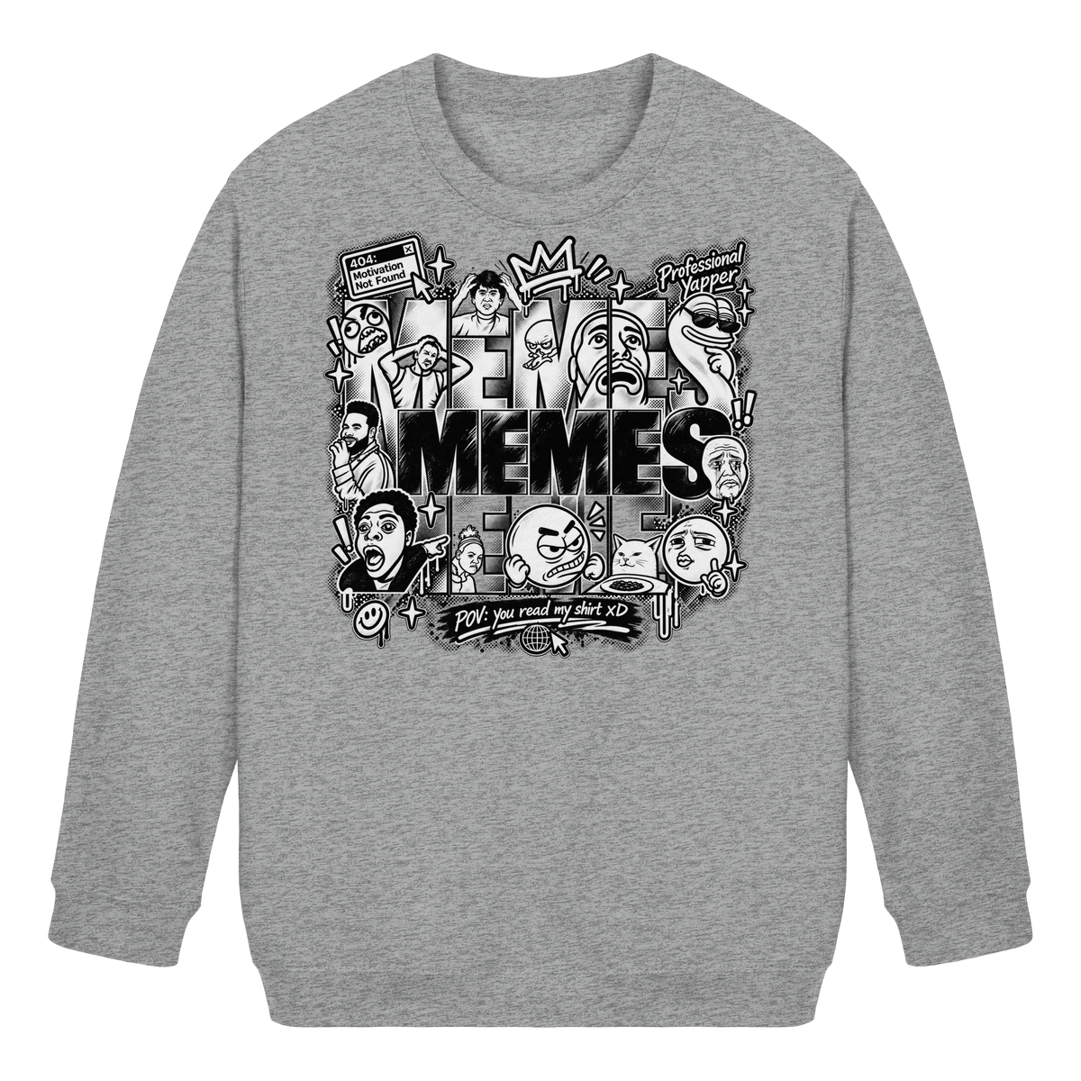 The MEME - Kinder Basic Sweatshirt
