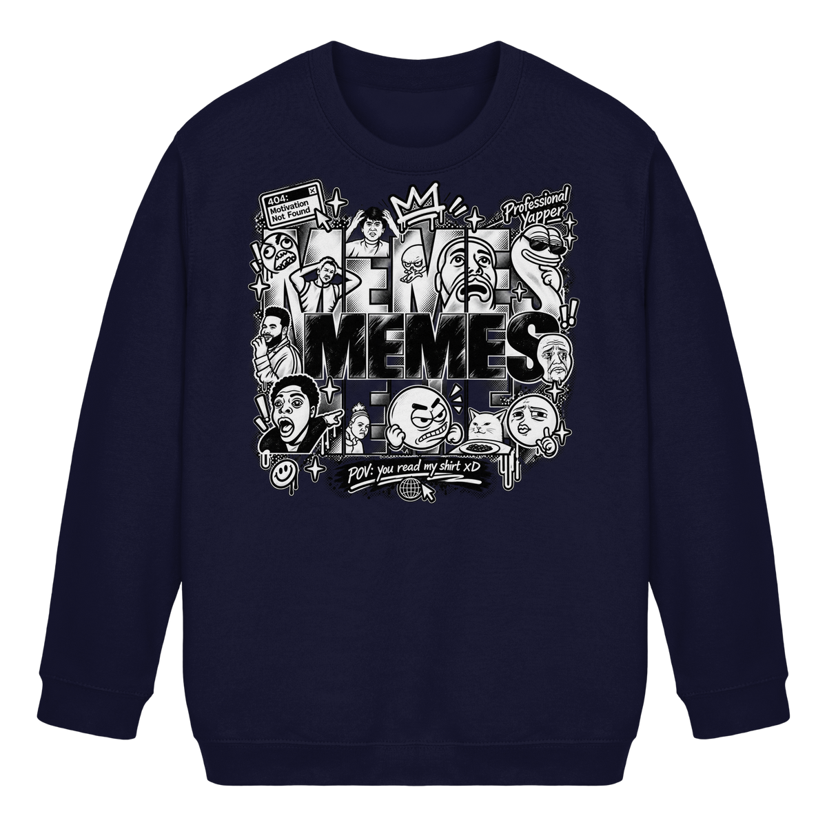 The MEME - Kinder Basic Sweatshirt