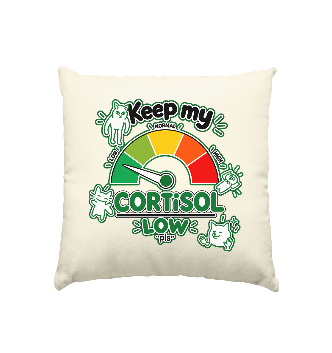 low CORTiSOL - Cuscino naturale 40x40cm