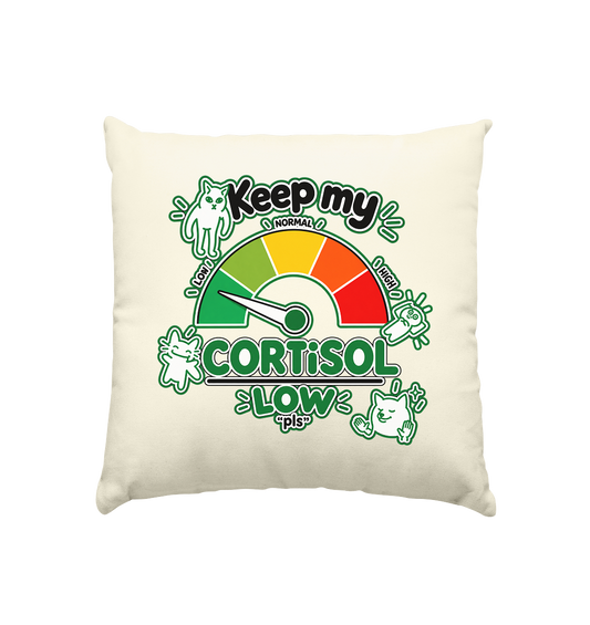 low CORTiSOL - Kissen natur 40x40cm