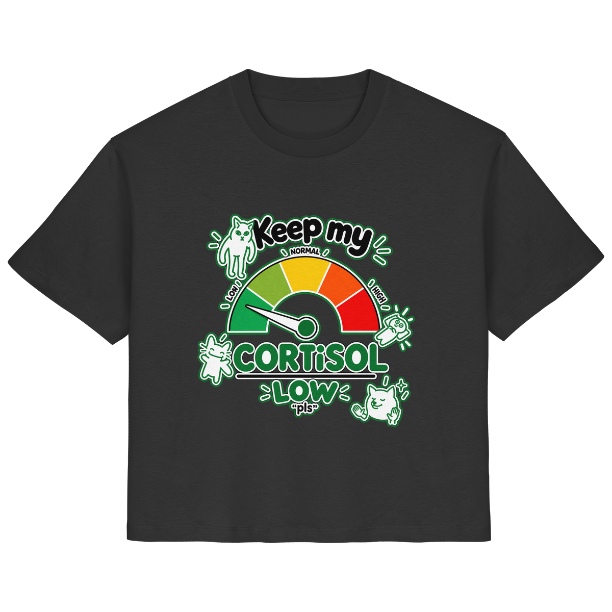 niedriges CORTiSOL - Damen Bio-Shirt