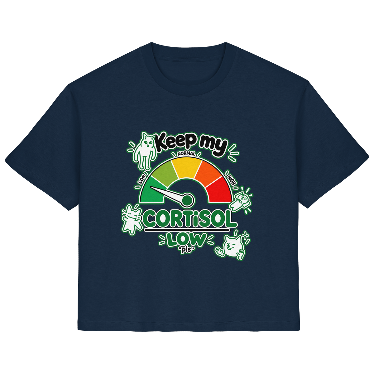 niedriges CORTiSOL - Damen Bio-Shirt