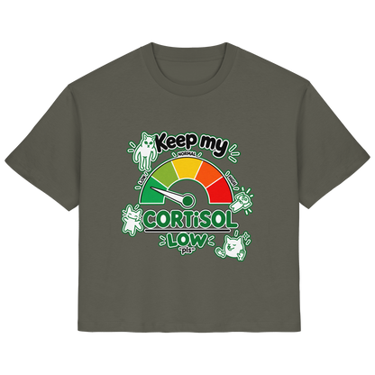 niedriges CORTiSOL - Damen Bio-Shirt