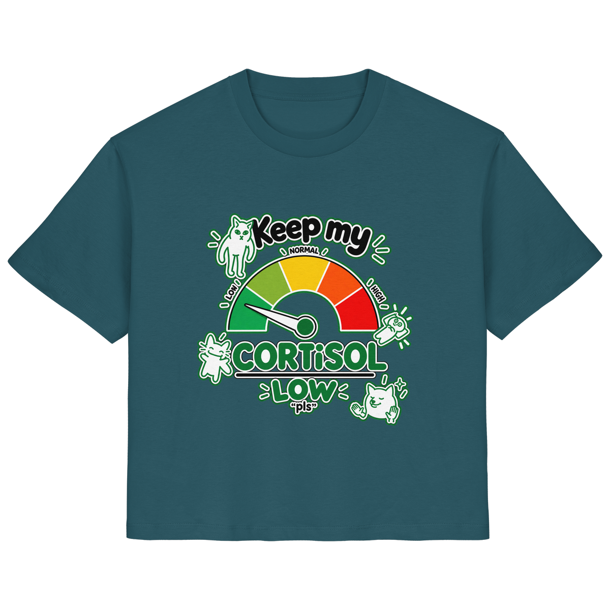 niedriges CORTiSOL - Damen Bio-Shirt