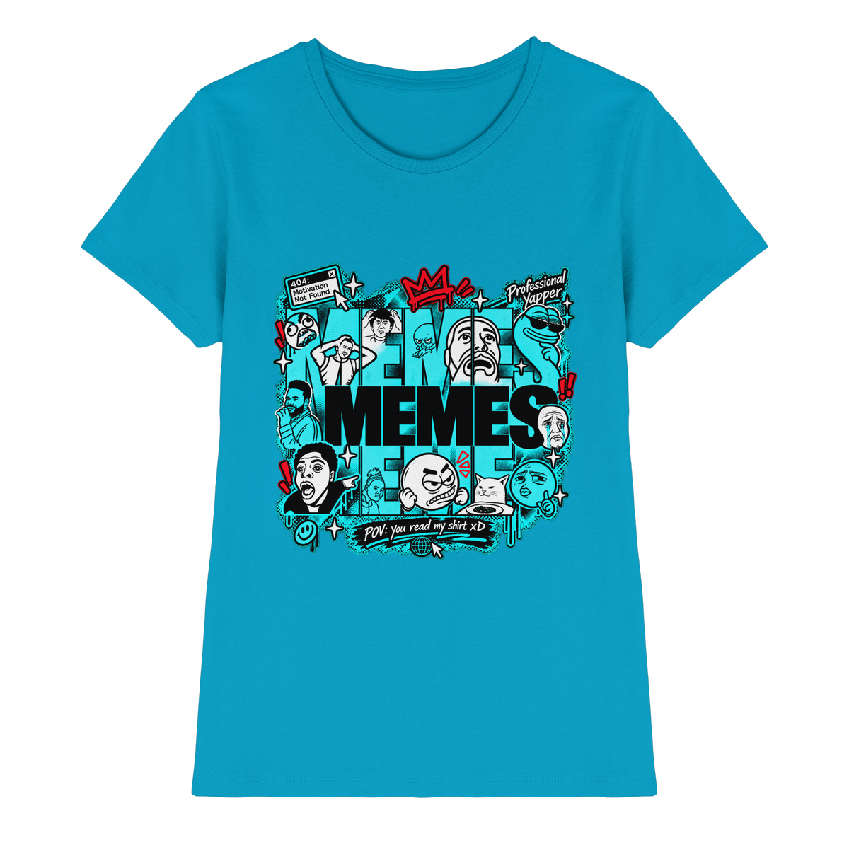 The Meme - Ladies Premium Shirt