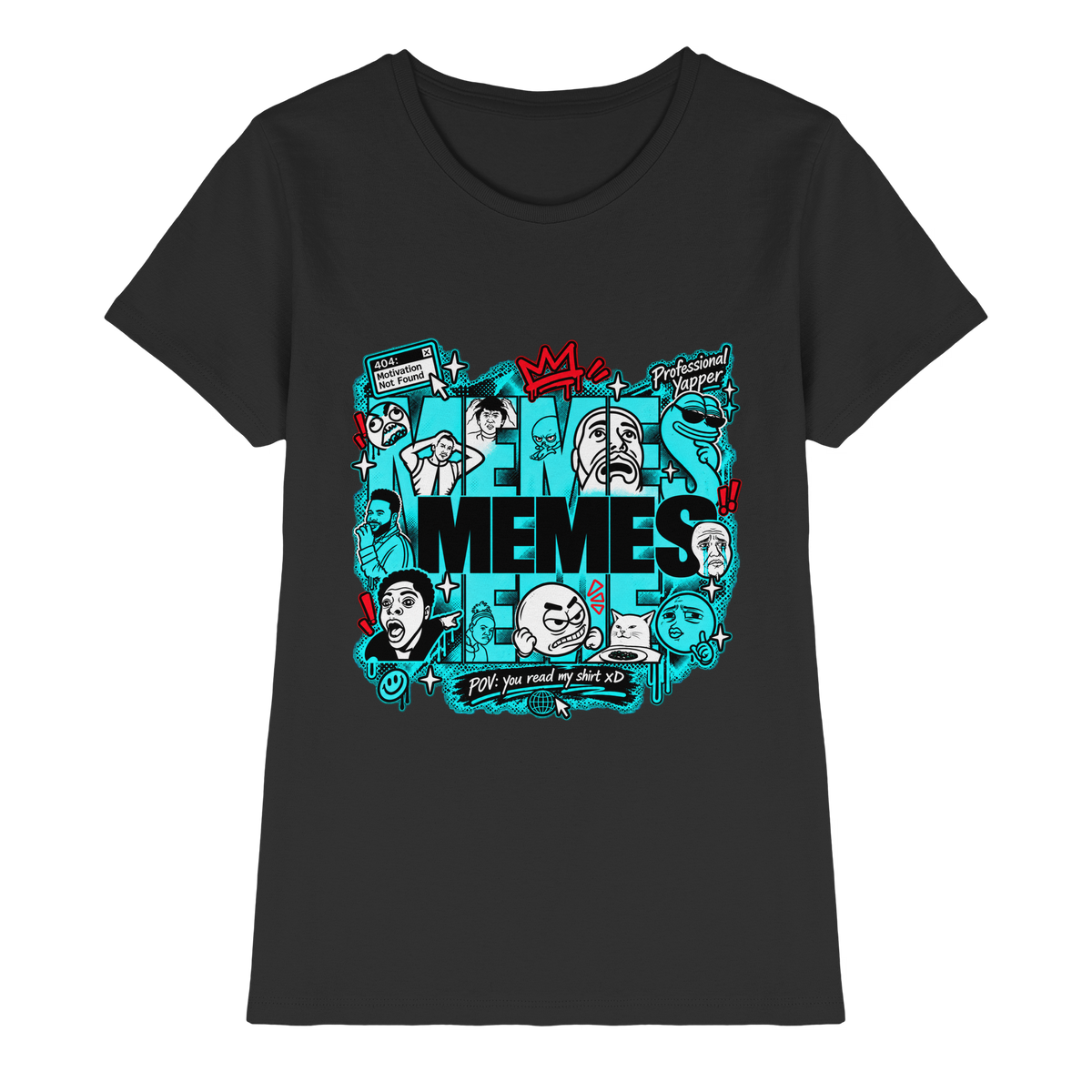 The Meme - Ladies Premium Shirt