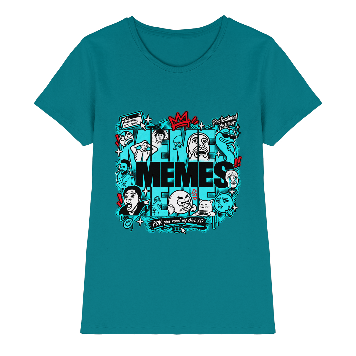 The Meme - Ladies Premium Shirt