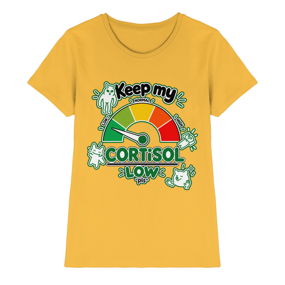 low CORTiSOL - Ladies Premium Shirt