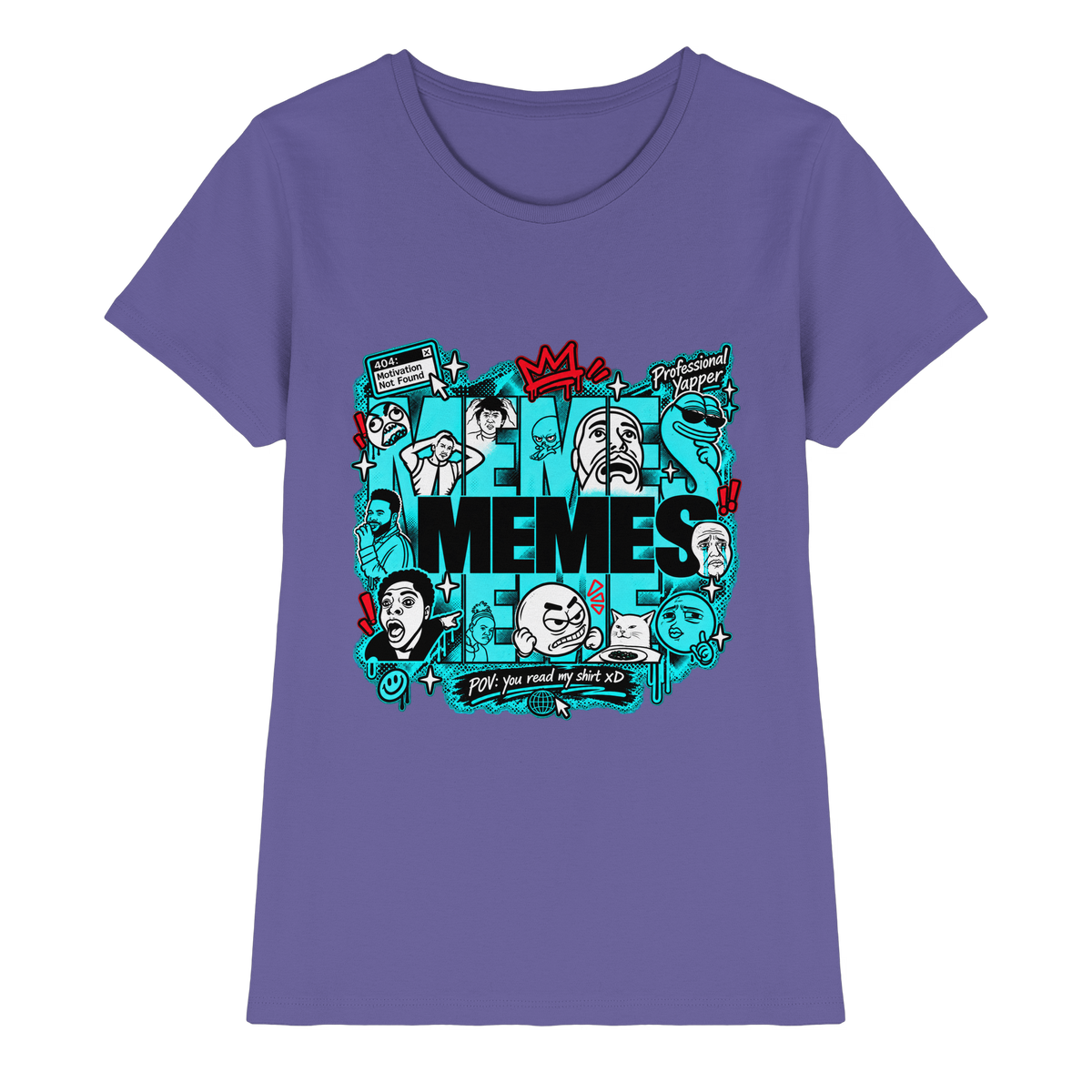 The Meme - Ladies Premium Shirt