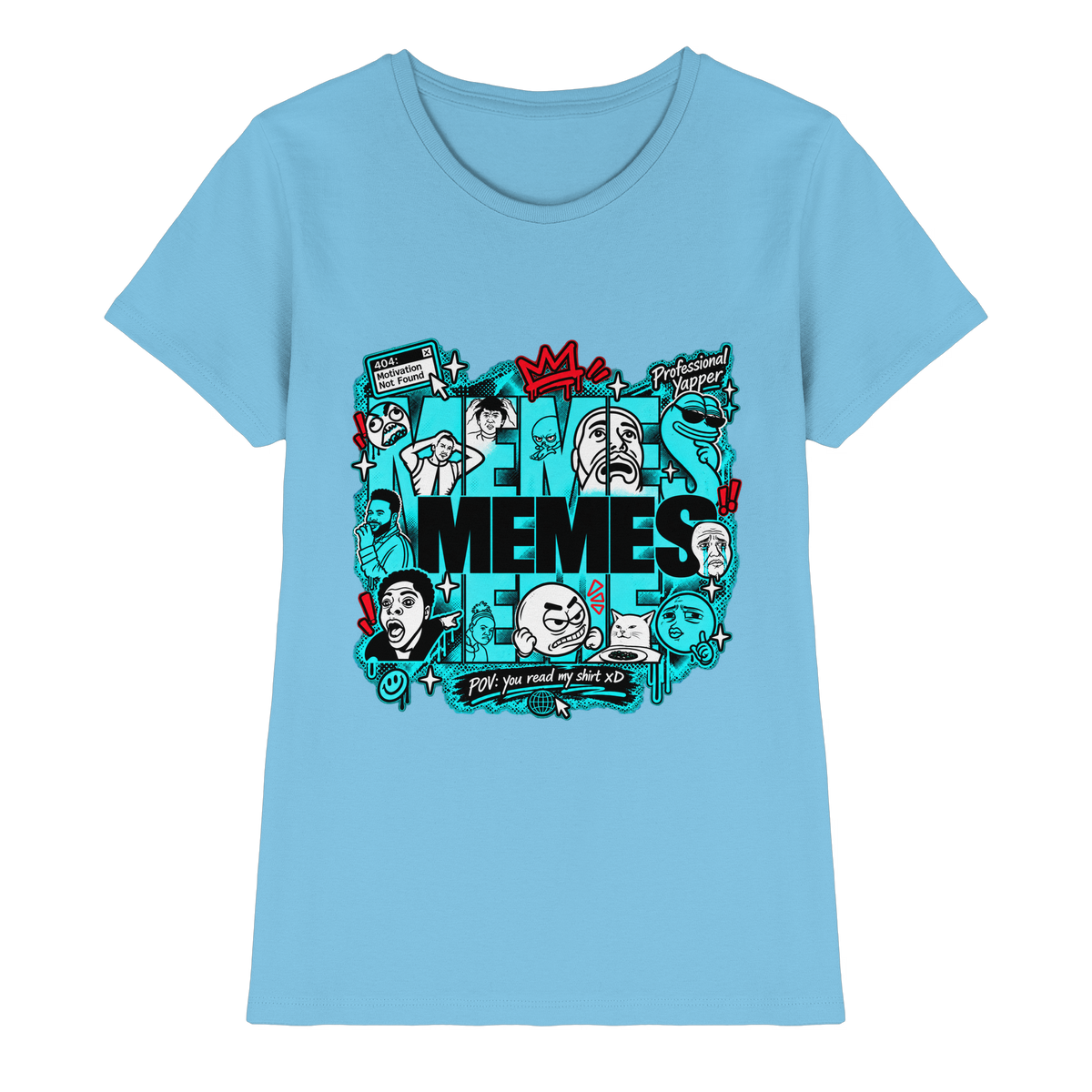 The Meme - Ladies Premium Shirt