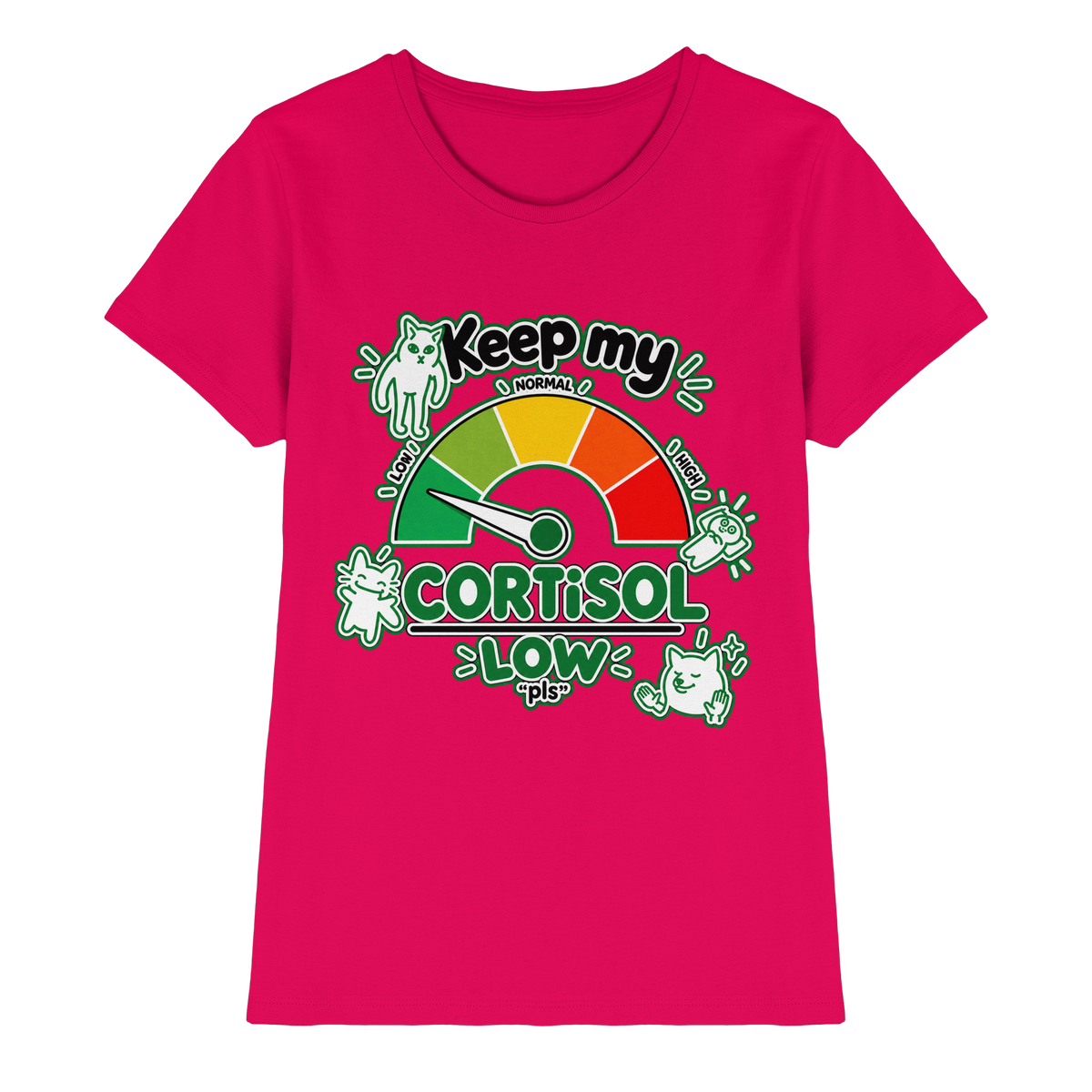 low CORTiSOL - Ladies Premium Shirt