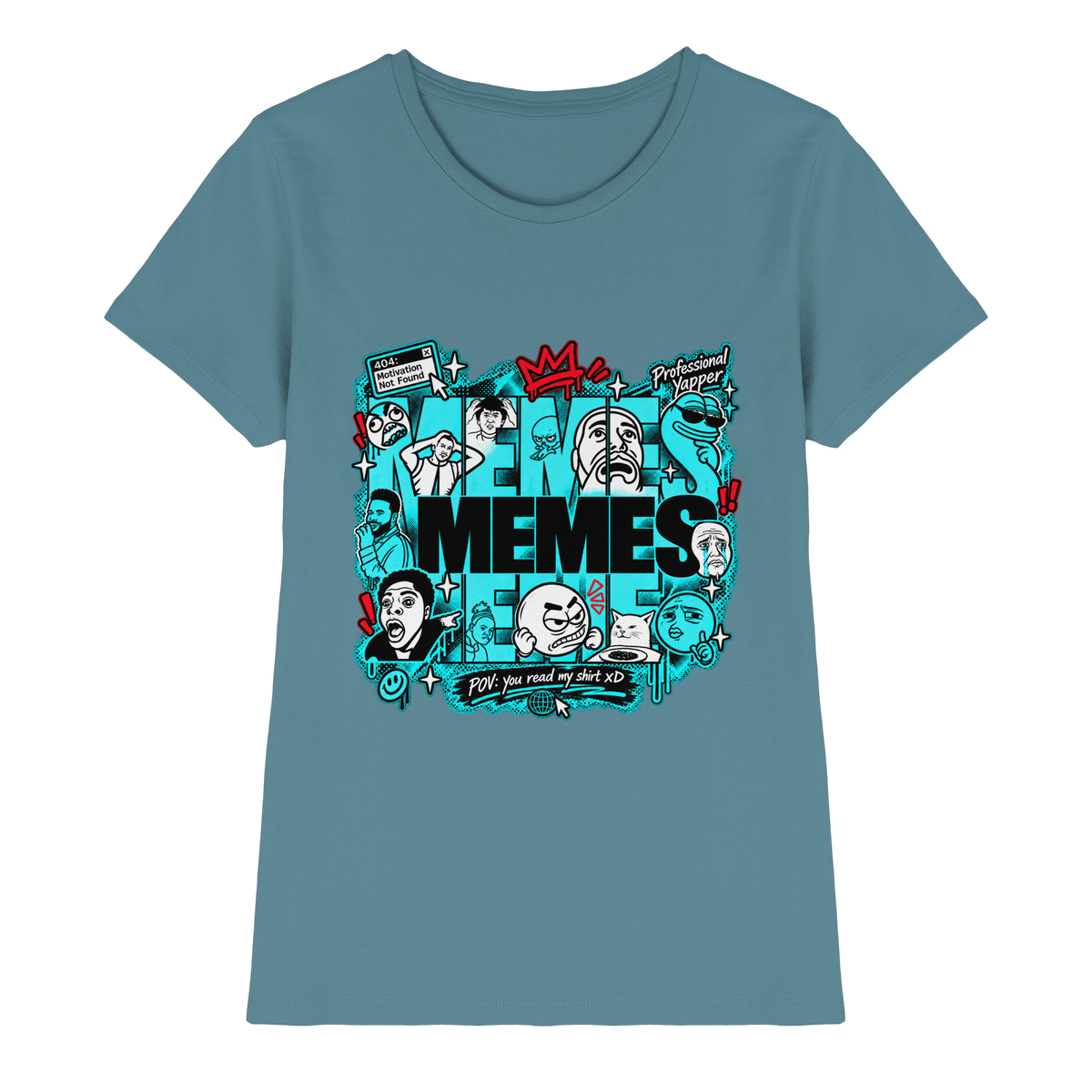 The Meme - Ladies Premium Shirt