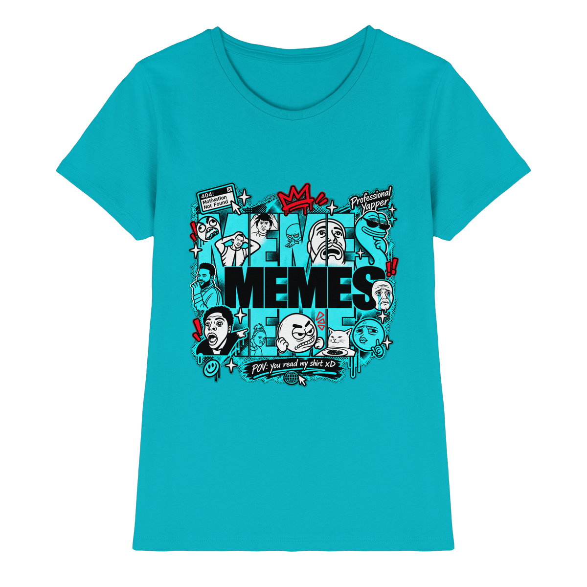 The Meme - Ladies Premium Shirt