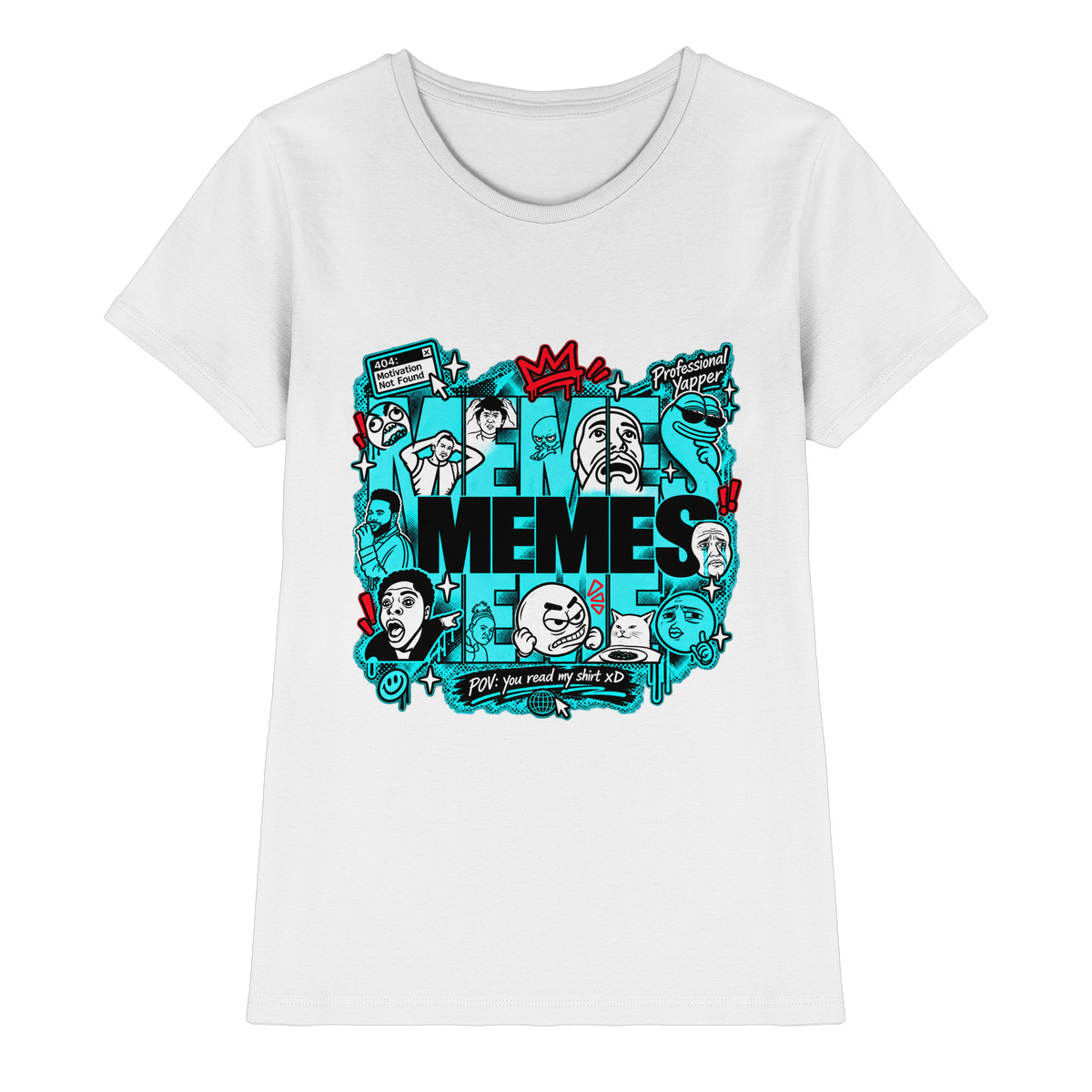 The Meme - Ladies Premium Shirt