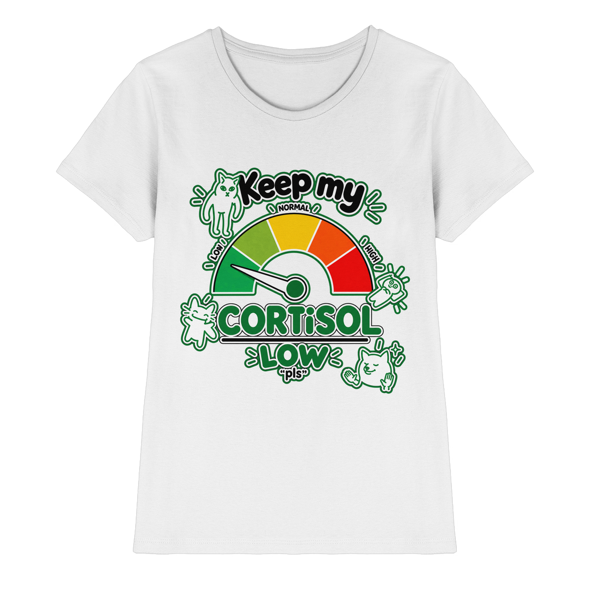 low CORTiSOL - Ladies Premium Shirt