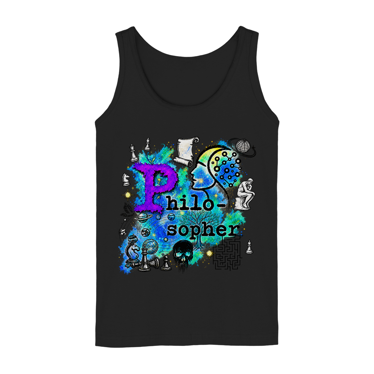 The Philosopher - Ladies Tank-Top