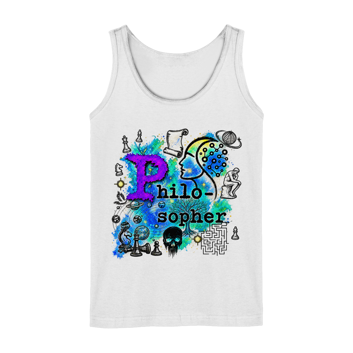 The Philosopher - Ladies Tank-Top