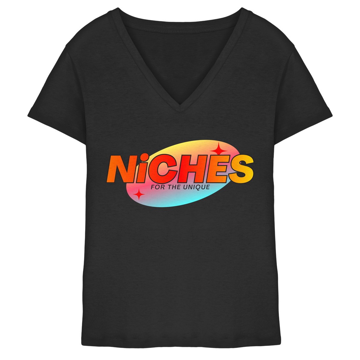NiCHES - Ladies V-Neck Shirt