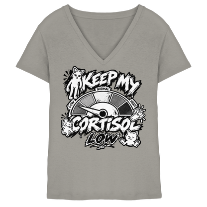 Maglietta a V da donna - low CORTiSOL