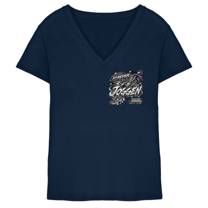 Das JoGGer BASiCS - Damen-V-Neck-Shirt