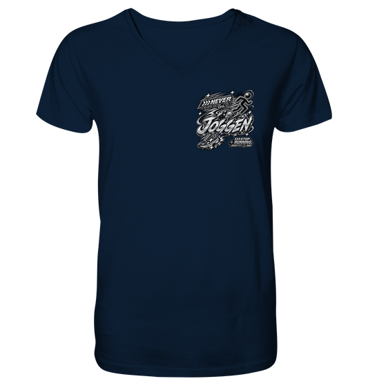 The JoGGer BASiCS - Mens Organic V-Neck Shirt