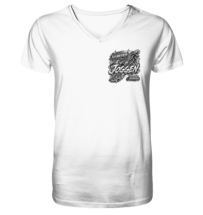 Die JoGGer BASiCS - Herren Bio-V-Neck-Shirt