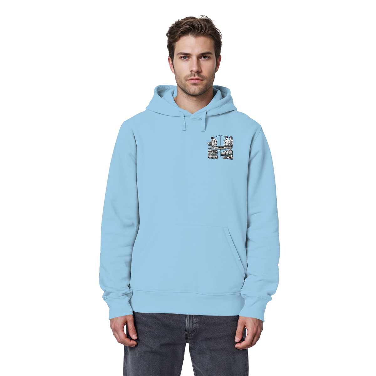 LOADiNG BASiCS - Organic Basic Hoodie
