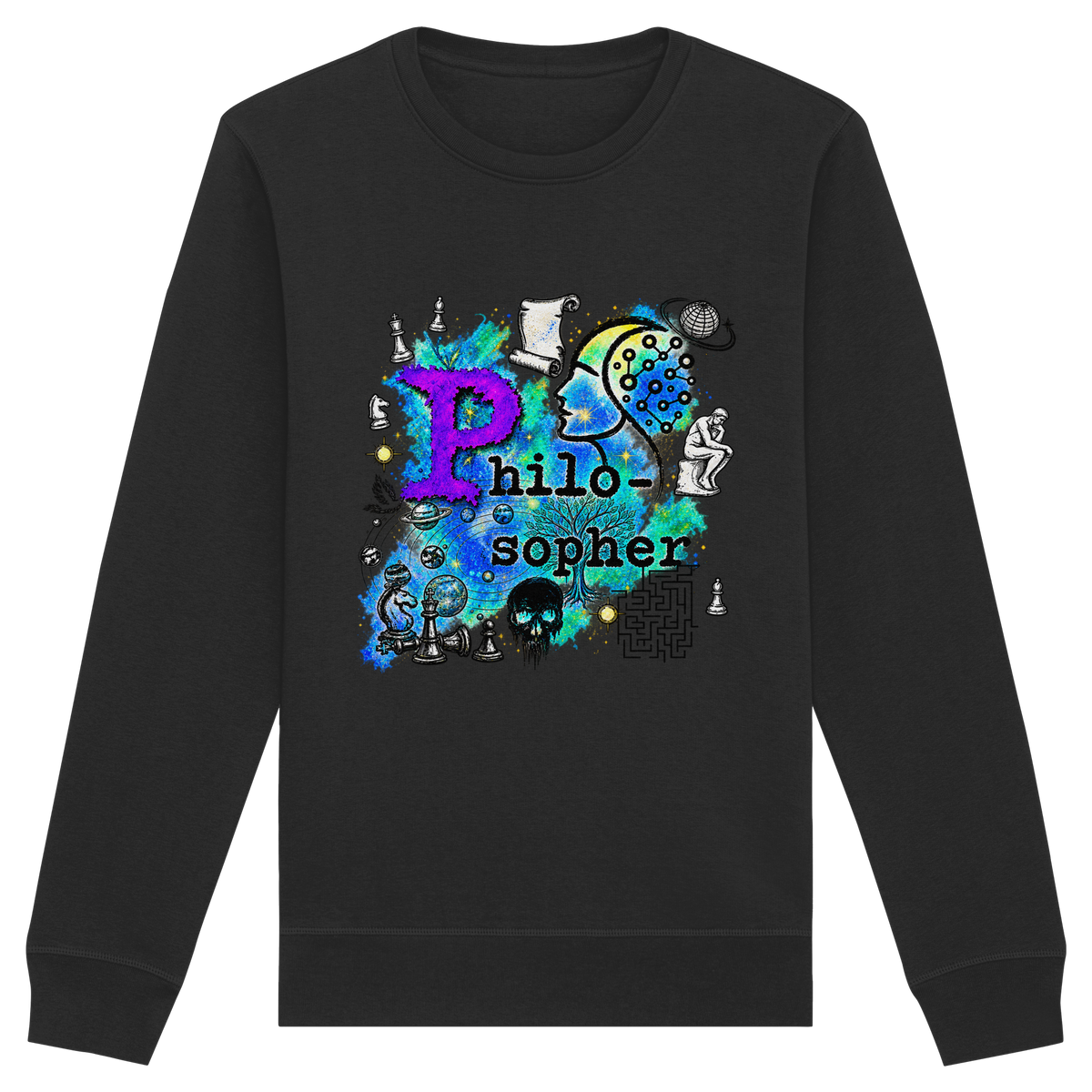 The Philosopher - Organic Basic Unisex Sweatshirt